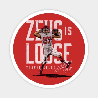 Travis Kelce Kansas City Zeus Is Loose Magnet